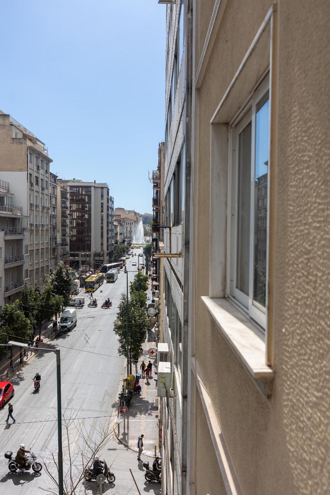 Acropolis View 4-Bd Central Apartment Афины Экстерьер фото